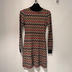 Missoni Turtleneck Bodycon Mini Dress